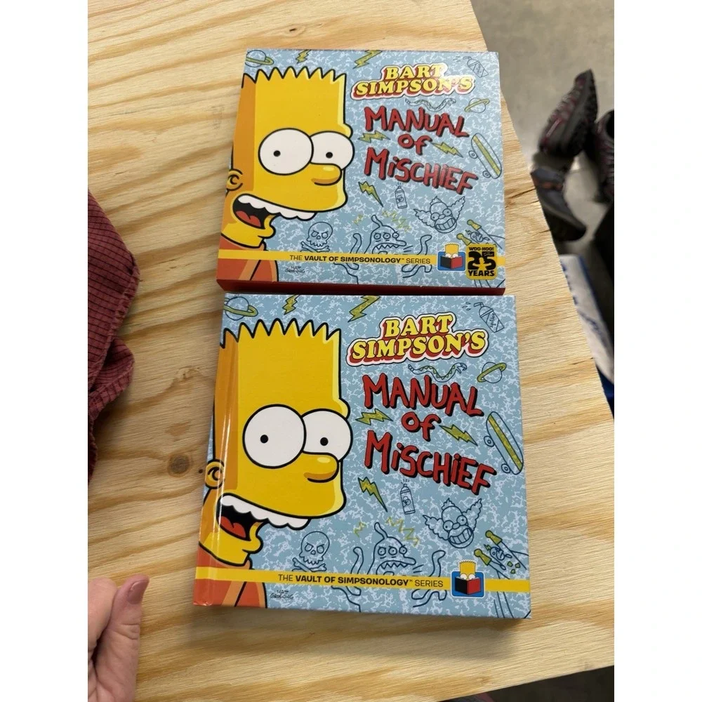 Bart Simpson's Manual of Mischief by Matt Groening (2014,‎ Hardcover)